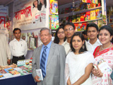 Former Finance Minister Prof. Emeritus Dr. Wahidul Haq is visiting Campus                   Publication Stall at the Amar Ekuse Book Fair. (2011)